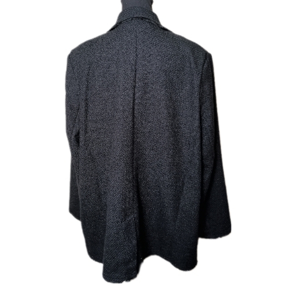 Future Collective x Jenny K. Lopez Bouclé Frayed Edge Blazer – Size 1X - Picture 6 of 12